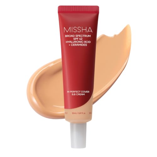 MISSHA M Perfect Cover BB Cream No.29 Caramel Beige SPF 42 PA+++ - Product Imagery