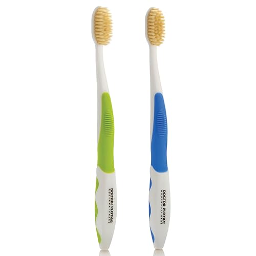 MOUTHWATCHERS Soft Flossing Manual Toothbrush, Adults, Pack of - Product Imagery
