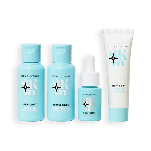 Revolution Skin Happy Hydrate 4 Step Starter Kit, 4 Mini Products - Product Imagery