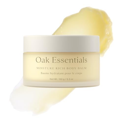 Oak Essentials Moisture Rich Body Balm, Hydrating Balm-to-Oil, - Product Imagery