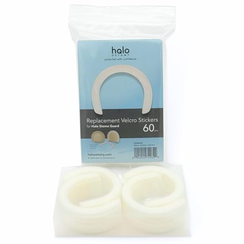 Replacement Stickers for Halo Stoma Guard - 60 Count - Product Imagery