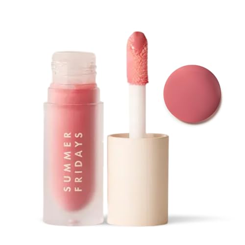 Summer Fridays Dream Lip Oil - Hydrating Tinted Lip Gloss Oil - - Product Imagery