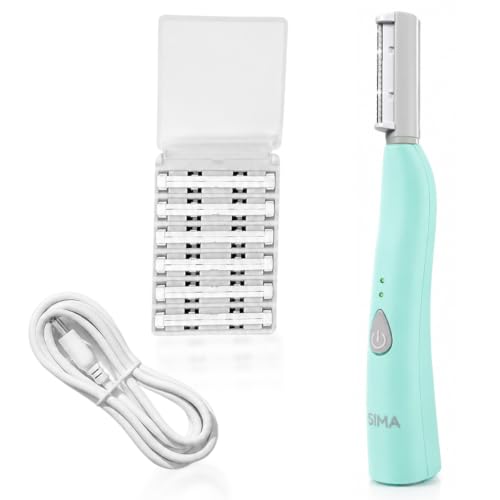 SPA SCIENCES - SIMA Patented Sonic Dermaplane Razor for Women Face