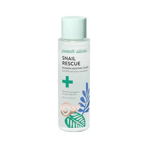Peach Slices - Snail Rescue Blemish Busting Toner (4.05 oz) - - Product Imagery