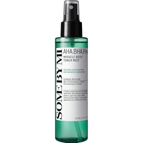SOME BY MI AHA BHA PHA 30 Days Miracle Body Toner Mist – 4.73oz, - Product Imagery
