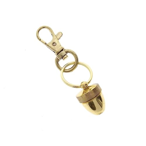 Key Chain Acorn Pill Holder | Acorn Pill Holder is crafted from - Product Imagery