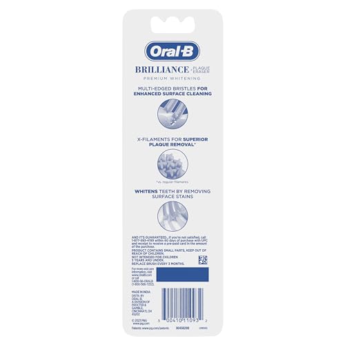 Oral-B Brilliance Premium Whitening Toothbrush with Plaque - Product Imagery