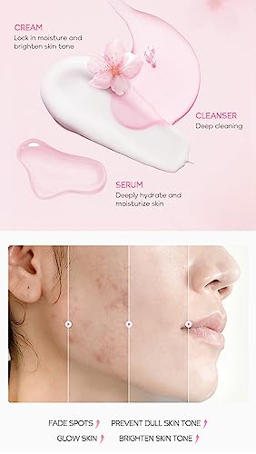 Skin Care Kit Korean Skincare Set for Teen Girls & Women, Travel - Product Imagery