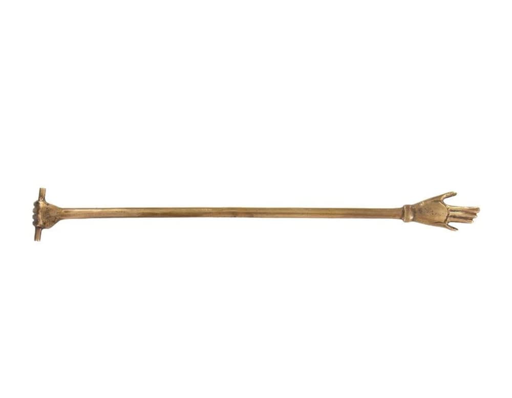 Home Collection Harper Hand Brass Bookmark 13 5 Inches - Alice Lane Official Imagery - 2