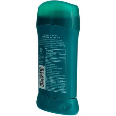 Degree Men Anti-Perspirant Deodorant Invisible Stick Extreme Blast - 2.7 oz, Pack of 6