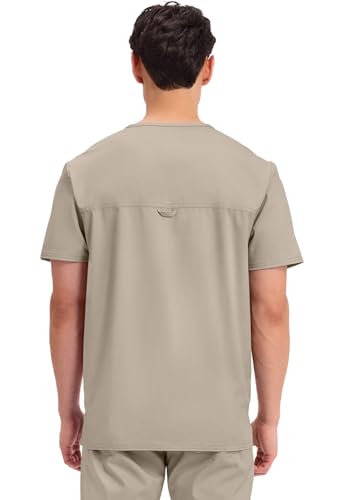 Cherokee WW Revolution Scrub for Men's Tuckable V-Neck Top 1 - Product Imagery