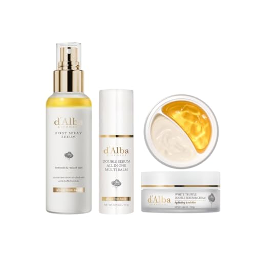 d'alba Piedmont Italian White Truffle First Spray Serum & Double - Product Imagery