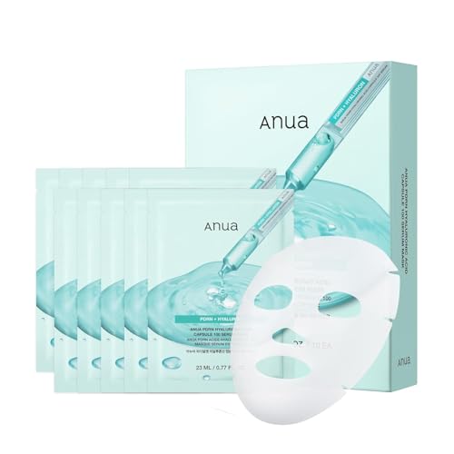 Anua PDRN Hyaluronic Acid Capsule 100 Serum Mask, 10ea - Product Imagery