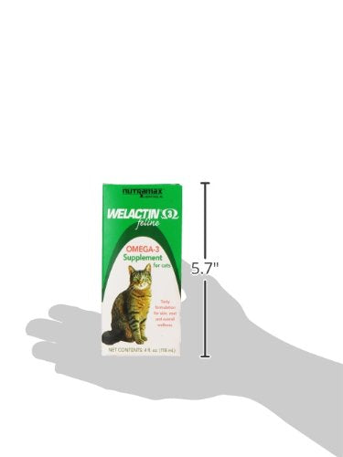 Nutramax Welactin Omega 3 Fish Oil for Cats, Skin and Coat - Product Imagery