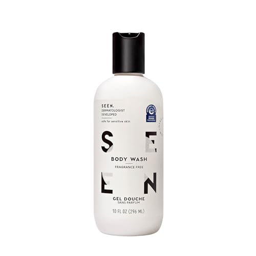 SEEN Body Wash, Fragrance Free - Non-Comedogenic & - Product Imagery