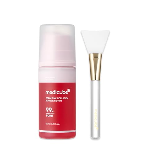 medicube Viral Bubble Serum and Jelly Brush Duo: PDRN Pink - Product Imagery