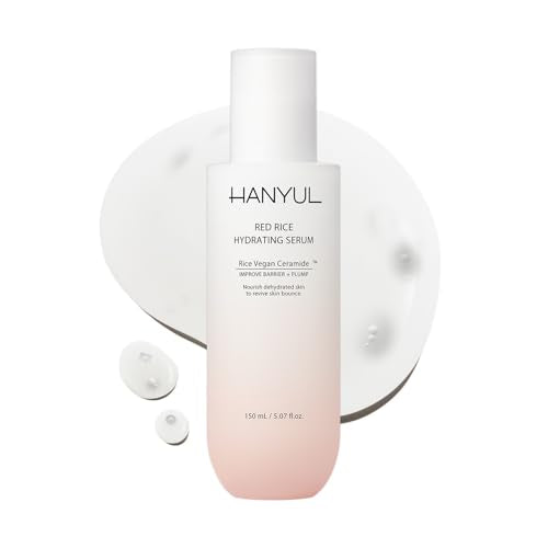 HANYUL Red Rice Hydrating Serum with Vegan Ceramide & Squalane | - Product Imagery