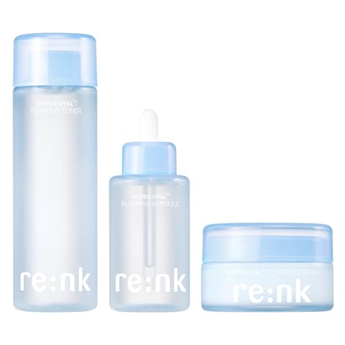 re nk Hyper Hyal Plumping Skincare Set 3 Step Hydrating - Re: NK Official Imagery - 1