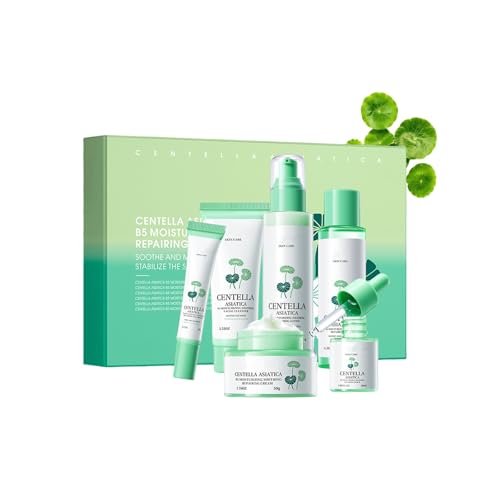 Centella Asiatica Skincare Set 6 Piece Hydrating Skin Care - XJBD Official Imagery - 1