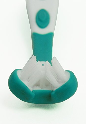 SURROUND Toddler Toothbrush/2 (Purple/Green) - Product Imagery