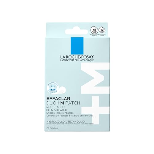 La Roche-Posay Effaclar Hydrocolloid Pimple Patches, 22 Count - Product Imagery