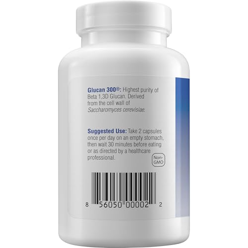 Transfer Point Beta 1,3D Glucan 500 mg, 60 Capsules - Product Imagery
