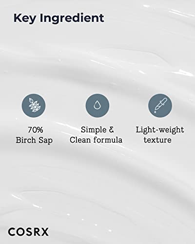 COSRX Oil Free Lotion with Birch Sap, Acne Facial Moisturizer, - Product Imagery