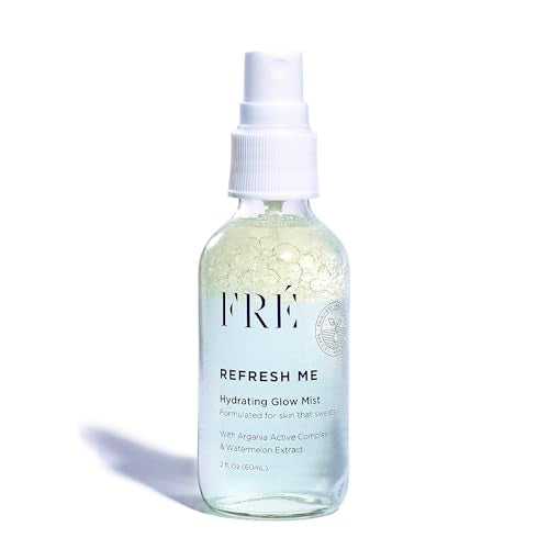 FRÉ REFRESH ME Hydrating Glow Mist | Vegan Face Spray for Sweaty - Product Imagery