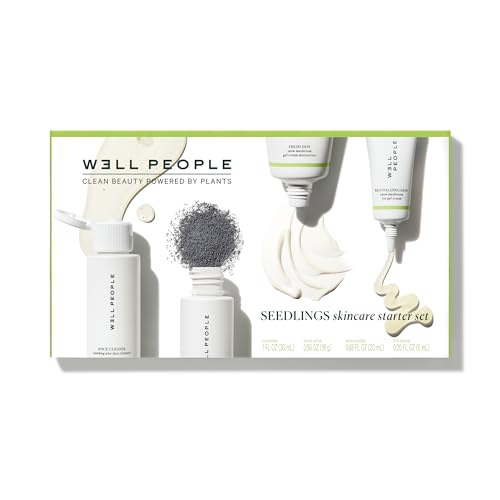 Well People Plant Power Skincare Starter Mini Set - Product Imagery