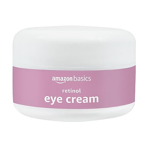 Amazon Basics Retinol Under Eye Cream, Fragrance Free, Reduces - Product Imagery
