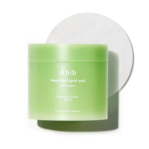 Abib Heartleaf Spot Pad Calming Touch 80pads 5.07 fl.oz. | - Product Imagery