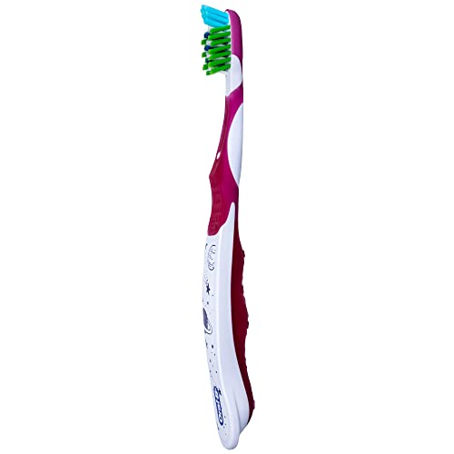 Oral-B Pro-Health Junior CrossAction Galaxy Toothbrush, Ages 6+, - Product Imagery