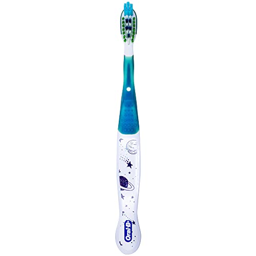 Oral-B Pro-Health Junior CrossAction Galaxy Toothbrush, Ages 6+, - Product Imagery