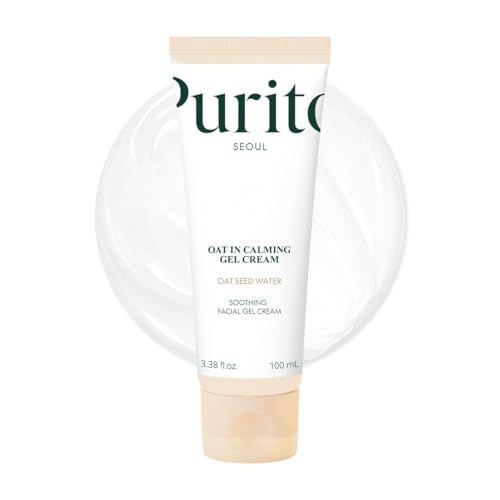 PURITO Oat Calming Gel Cream for Sensitive Skin, 3.38 fl.oz - Product Imagery