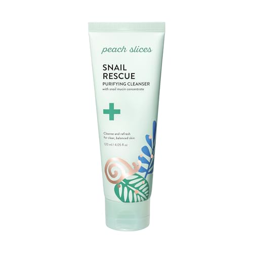 Peach Slices - Snail Rescue Purifying Cleanser (4.05 oz) - Snail - Product Imagery