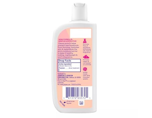 Clean & Clear Essentials Dual Action Facial Moisturizer with - Product Imagery