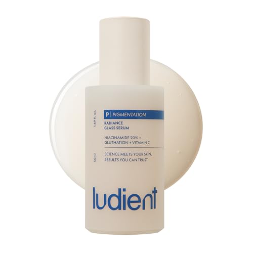 ludient Niacinamide, Glutathione Serum for Face, Dark Spot Corrector 1.69oz – Unscented