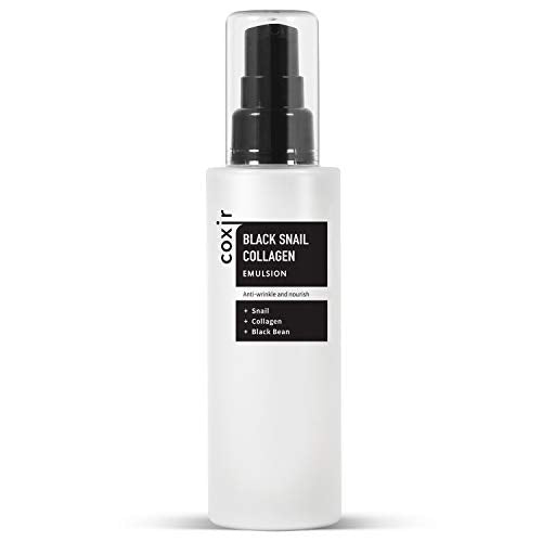coxir Black Snail Collagen Emulsion, Korean Rice, Firming, 3.38 - Product Imagery