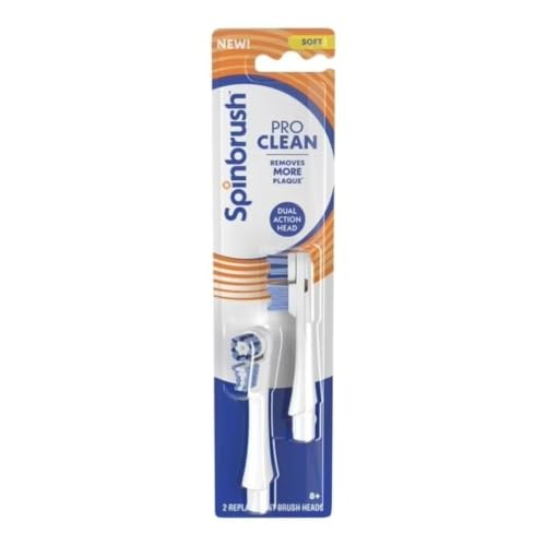 Arm & Hammer Spinbrush Pro Clean Replacement Brush Heads - Product Imagery