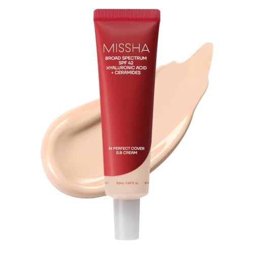 MISSHA M Perfect Cover BB Cream No.13 Bright Beige SPF 42 PA+++ - Product Imagery