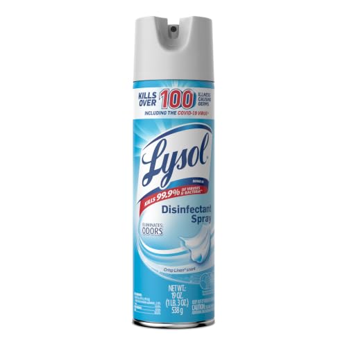 Lysol Disinfectant Spray, Household Essential Cleaning Supplies, - Product Imagery