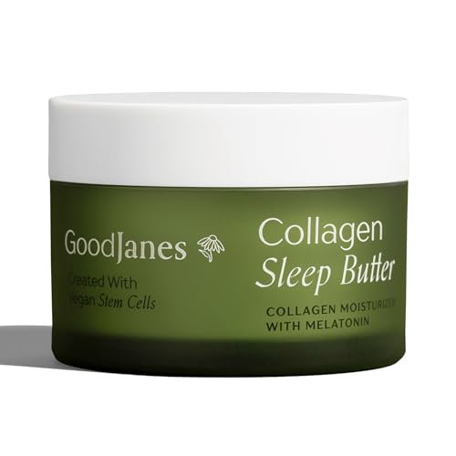 GOODJANES Collagen Sleep Butter Night Cream with Vegan Collagen, - Product Imagery