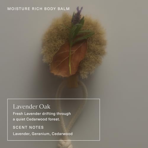 Oak Essentials Moisture Rich Body Balm, Hydrating Balm-to-Oil, - Product Imagery