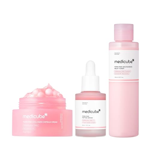 medicube PDRN Daily Glow Routine Set - Milky Toner, Serum and - Product Imagery
