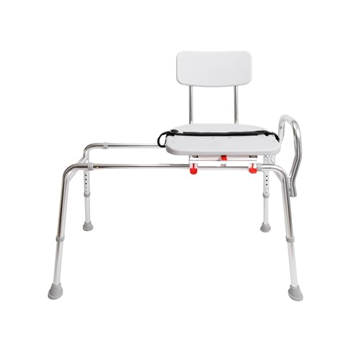 Tub Transfer Bench with Swivel Seat, for Elderly & Disabled, - Product Imagery