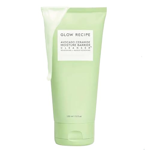 Glow Recipe Avocado Ceramide Facial Cleanser, Korean Double - Product Imagery