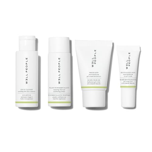 Well People Plant Power Skincare Starter Mini Set - Product Imagery