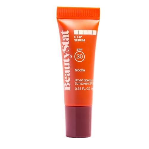 BeautyStat Vitamin C Mineral Lip Serum SPF 30, Peptide Hydration - Product Imagery