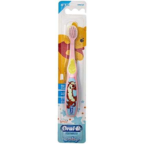 Oral-B Baby Manual Toothbrush, Pooh Characters, 0-3 Years Old, - Product Imagery