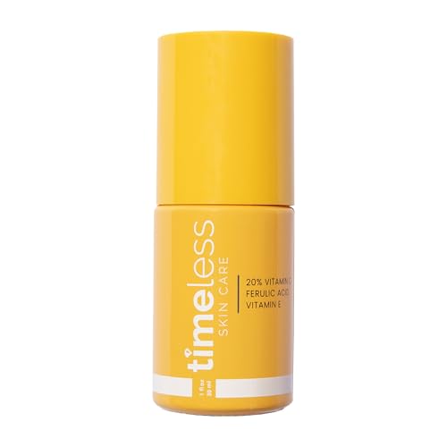Timeless Skin Care Timeless 20% Vitamin C + E Ferulic Acid Serum, Antioxidant, 1 fl oz – Unscented